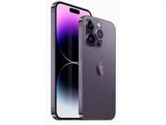 iPhone 14 Pro Max 128 gb , Deep purple Non PTA 0