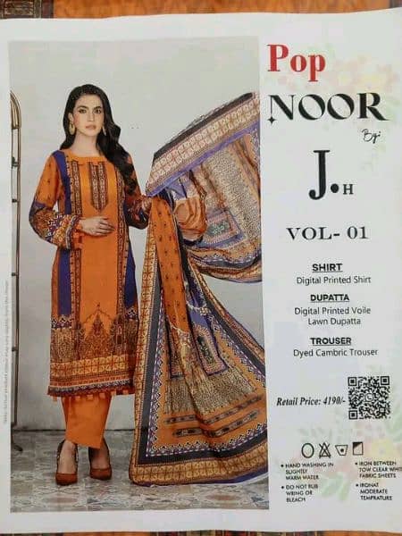 Sale 3pcs branded lawn 3500Wala  Rs. sirf2500 6