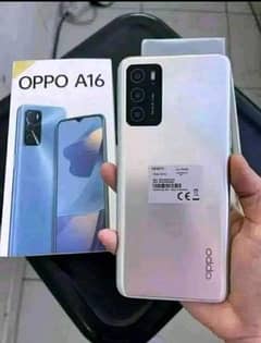 oppo A16 with box 4 64 0