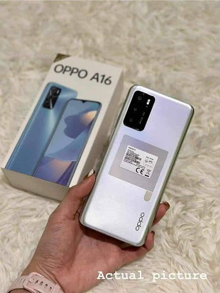 oppo A16 with box 4 64 1