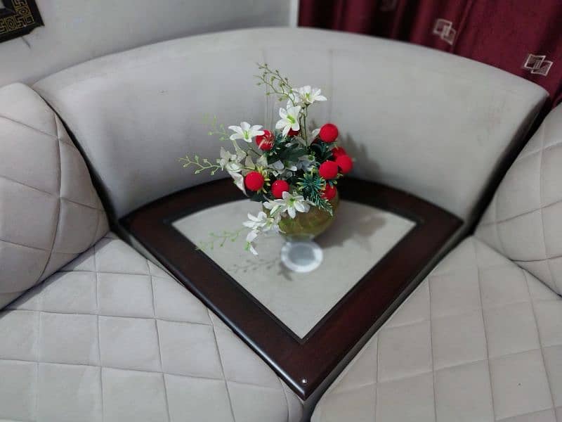 6 Seater L shaped Sofa 3