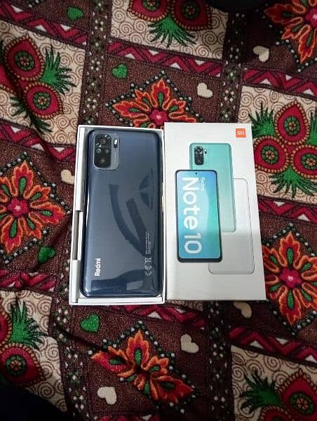 REDMI NOTE 10 BOX+CHARGER SEALED SET 20/20 CONDITION EXCHANGE POSSIBLE 2