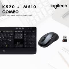 Logitech k520 Keyboard + M310 Mouse. A Grade fresh stock