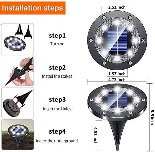 Solar Led spot light 1