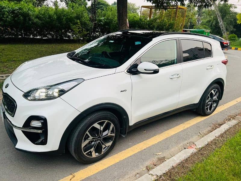 Avaliable for sale in Lahore Kia Sportage AWD model 2021 reg 2021 b2b 14