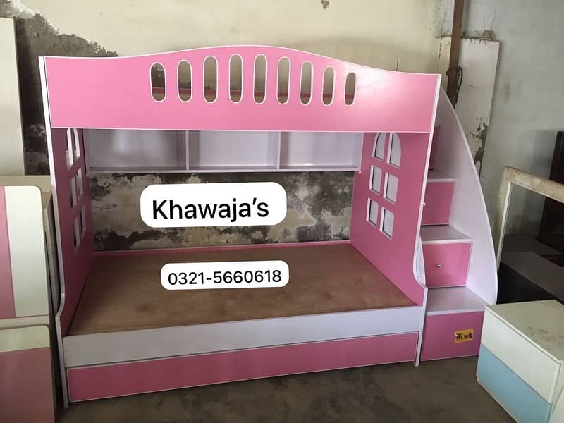 Bunk Bed ( khawaja’s interior Fix price workshop Rawalpindi 2