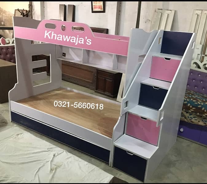 Bunk Bed ( khawaja’s interior Fix price workshop Rawalpindi 3