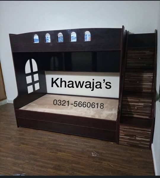 Bunk Bed ( khawaja’s interior Fix price workshop Rawalpindi 6