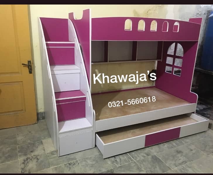 Bunk Bed ( khawaja’s interior Fix price workshop Rawalpindi 8