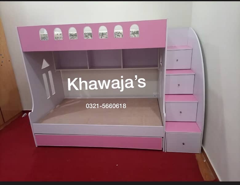 Bunk Bed ( khawaja’s interior Fix price workshop Rawalpindi 9