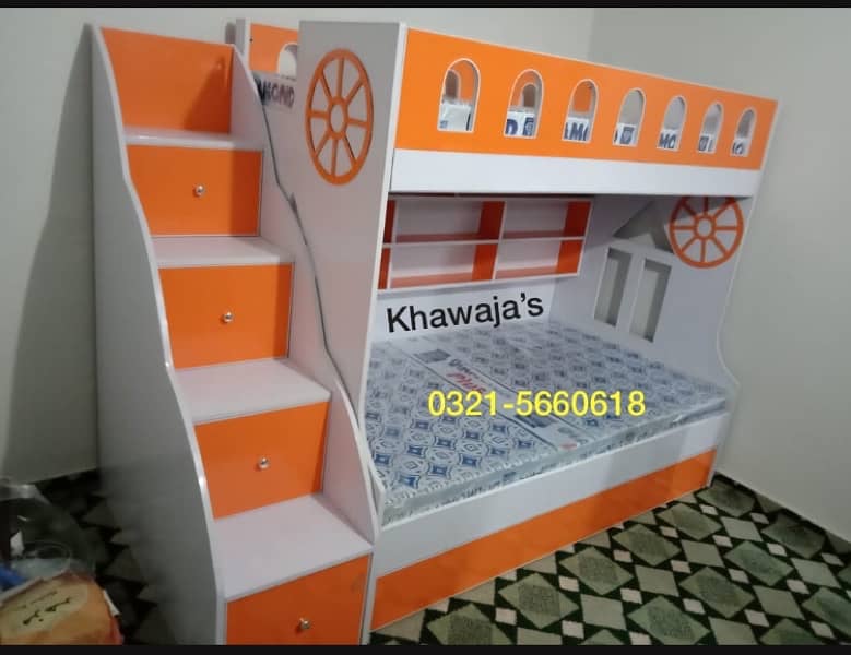 Bunk Bed ( khawaja’s interior Fix price workshop Rawalpindi 11