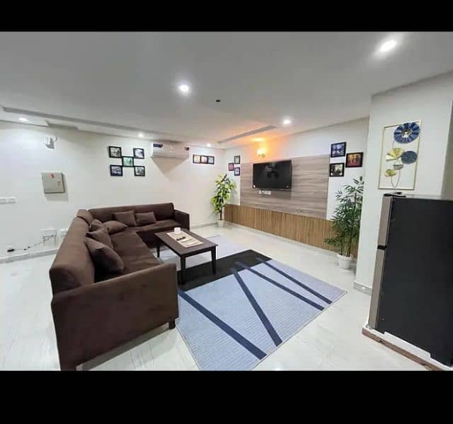 Two bedrooms luxury apartment for rent in bahria town 3