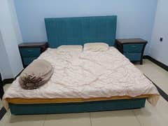 Bed set with mattress urgent sale