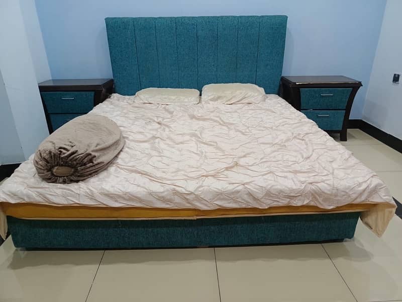 Bed set with mattress urgent sale 1