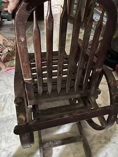 Wooden Swing Chair