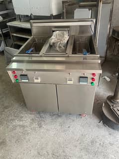 Stainless steel deep fryer