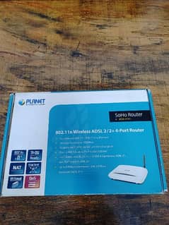 Planet Wifi modem/router