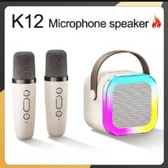 k12 Bluetooth speaker with 2 mic