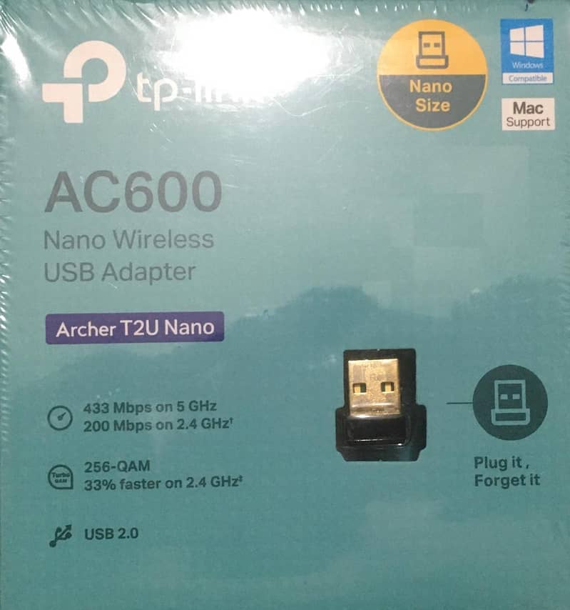 Tplink AC600 Nano Wireless Adapter 0