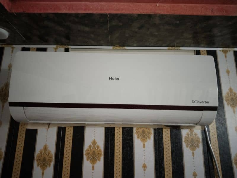 Haier DC inverter 1.5 ton only 3 month use 03000751707 3