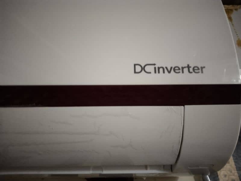 Haier DC inverter 1.5 ton only 3 month use 03000751707 5