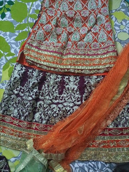 lehnga shirt dupatta 1 time use 7