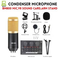 Cheap BM800 microphone full kit