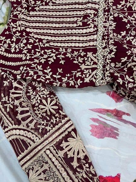 thread and motifz| branded dress|party wear maxi| wedding dress| 2