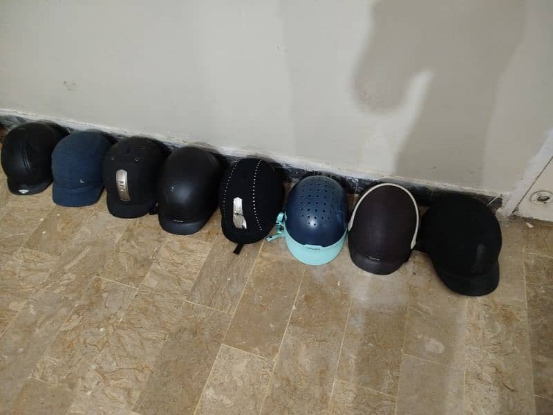 Riding boots and helmets for sell 7