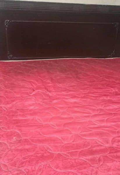 double bed with mattress 0