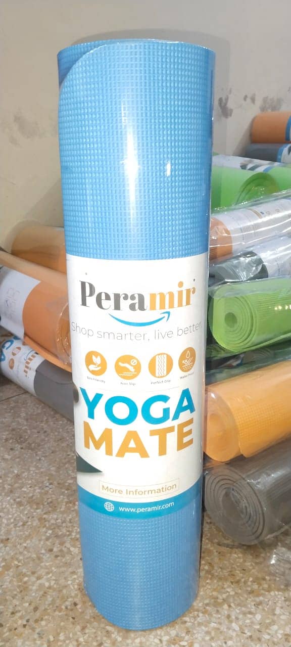 "Premium 8mm Extra Thick Yoga Mat - Ultra Cushion & Non-Slip Design fo 3