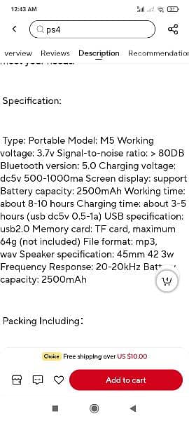 M-5 cool robot design bt speaker 2