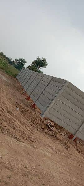 precast boundary wall/wall/roofs/precast roofs/shed 1