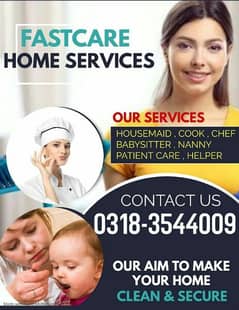 Trustworthy Domestic Staff - Babysitters, Maids, Cooks & More. . . !
                                title=