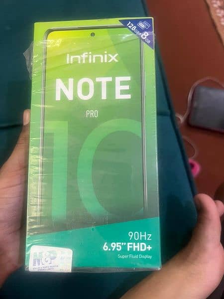 Urgent Sell Note 10 pro max Infinix like New 0