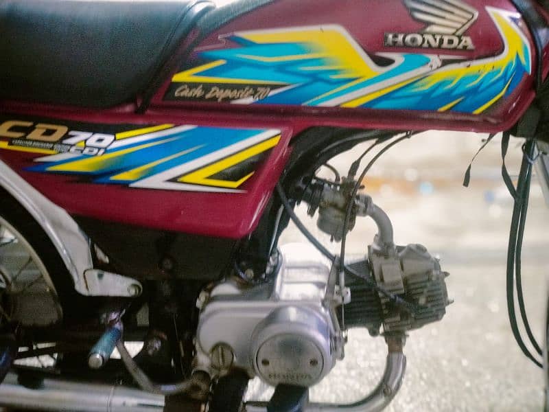 HONDA CD 70 for sale in good condition 6