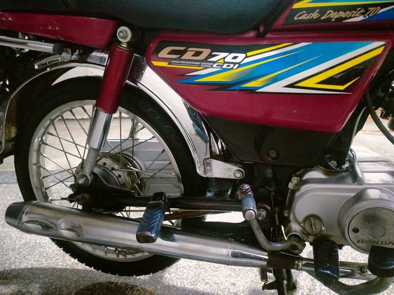 HONDA CD 70 for sale in good condition 7