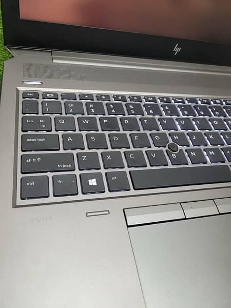 HP Zbook 15 g5 i7 8th generation 2