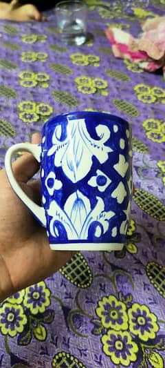 Blue Pottery mug