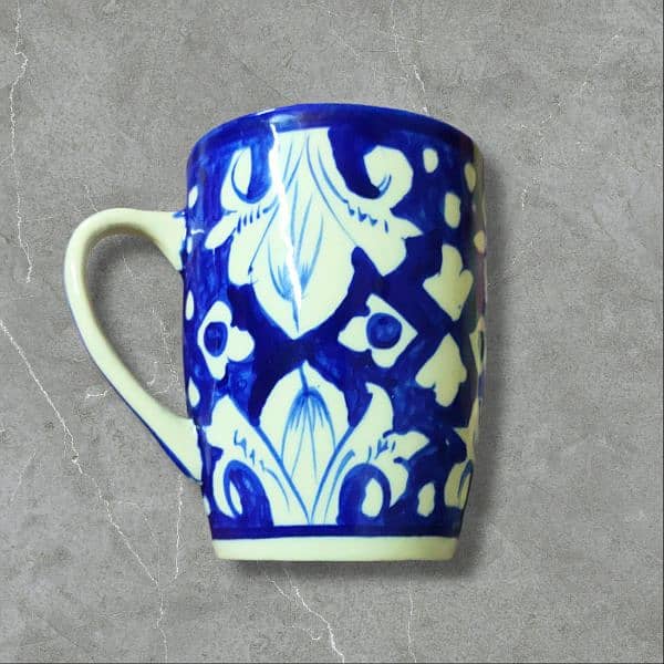 Blue Pottery mug 1