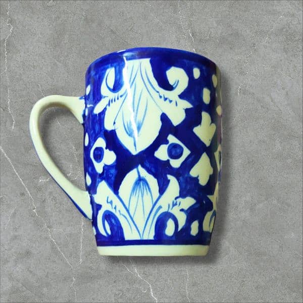 Blue Pottery mug 2