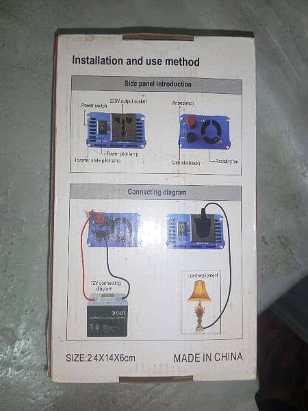 Max Company ka DC to Ac Convetor 1500 watts 5