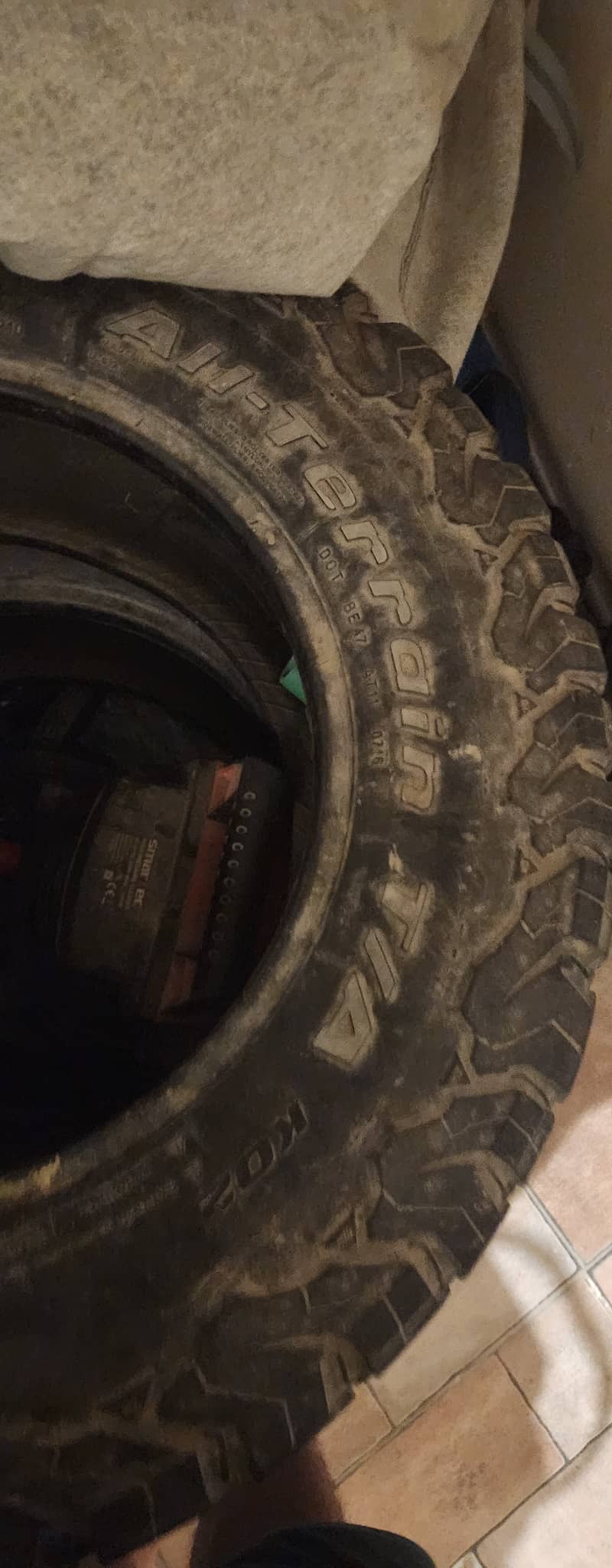 Bfg Goodrich tyres size 17 1