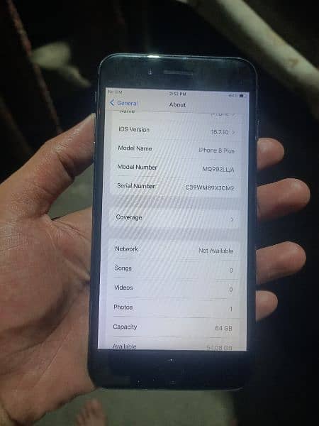 iPhone 8plus 64gb non pta 100 health 3