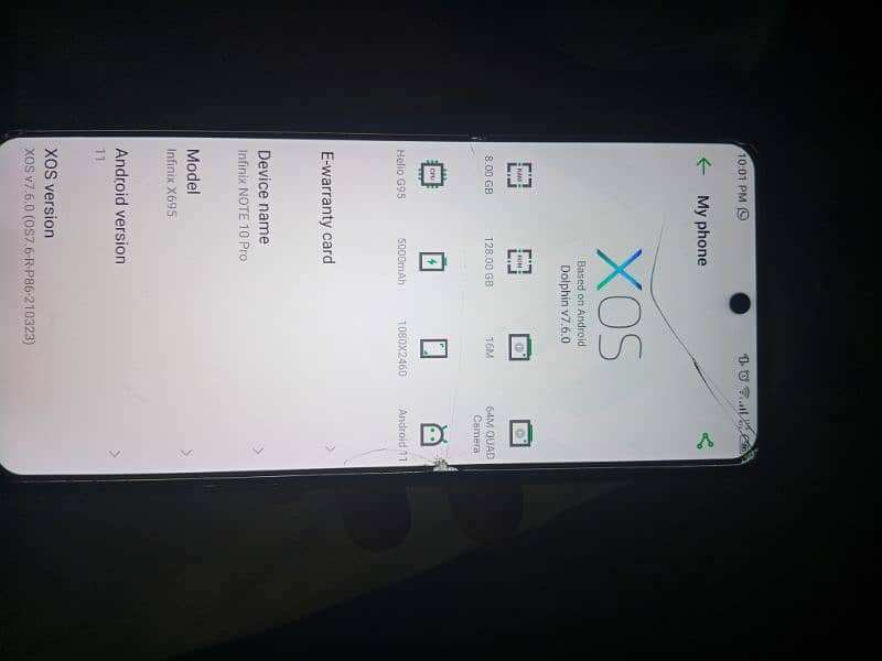 Infinix not 10 pro 8 128 4