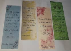 Twisted series bookmarks