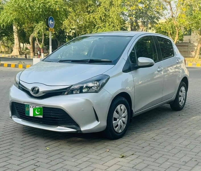 Toyota Vitz 2015 model Exchange option available 2