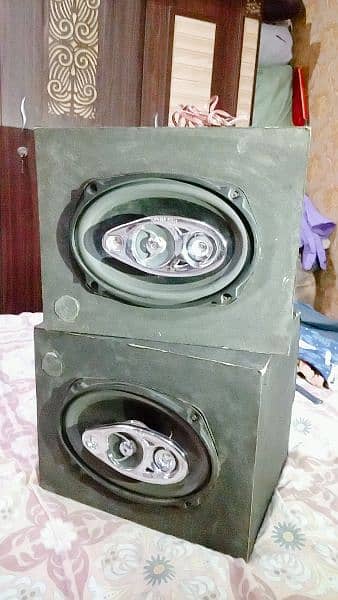 Car Speaker Box Size 6x9 Lasani wood 0