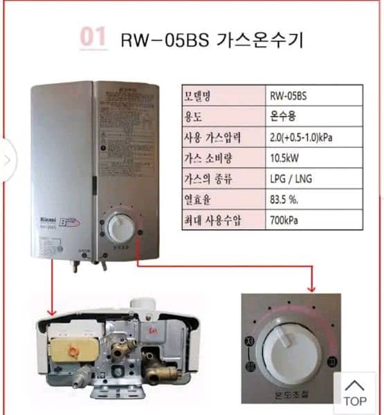 Geyser Instant full automatic water heater japanese Original Imported 5