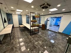 Beautiful Semi Furnished Office available for Rent in Johar town